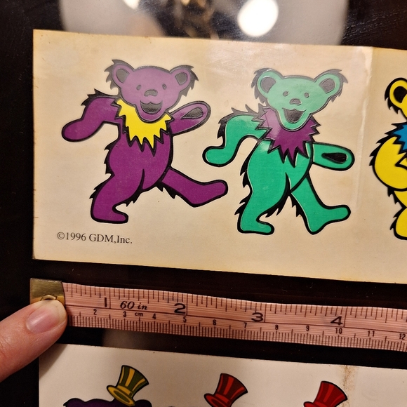 1990s Grateful Dead Bears Decal Stickers - Picture 3 of 8